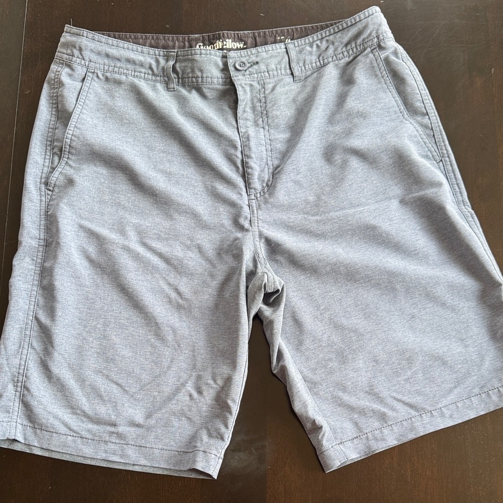 Goodfellow & Co Gray Flat Front Shorts